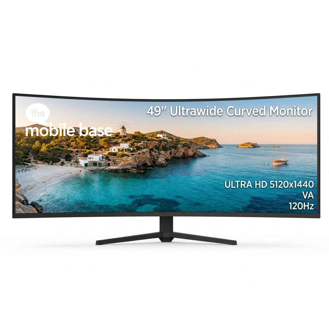 The Mobile Base 49-inch Ultrawide Curved Monitor - 120Hz
