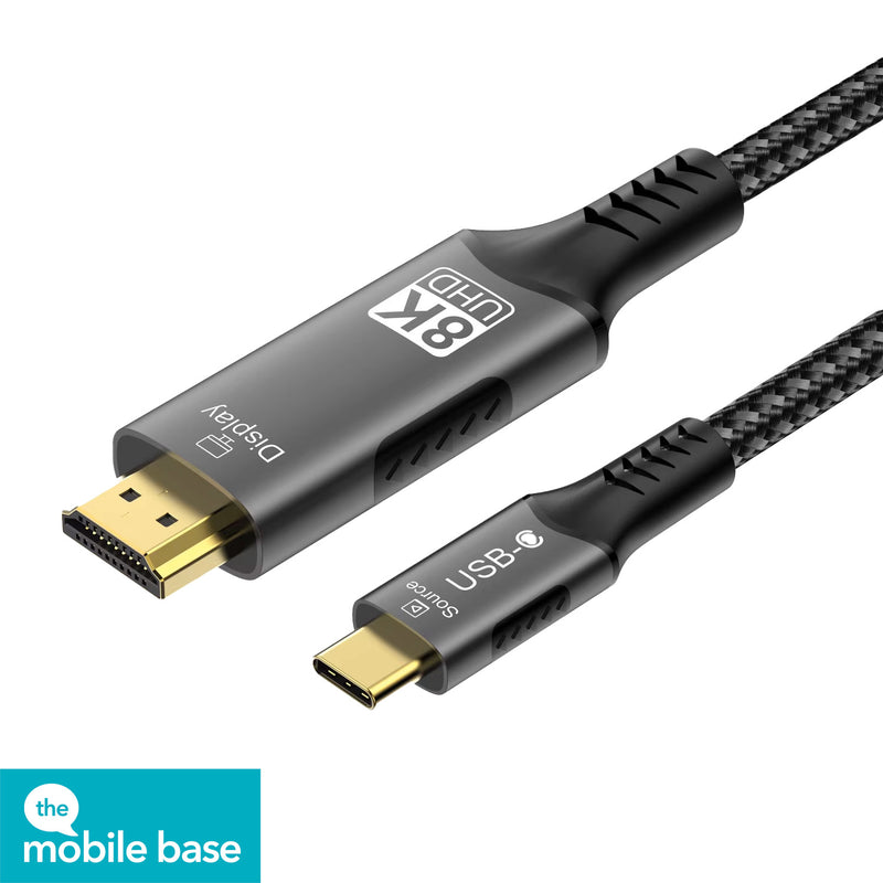 Premium USB-C to HDMI Cable - 8K@60Hz, 4K@120Hz Compatible