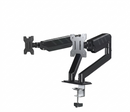 The Mobile Base Premium Dual Monitor Arm for 17-32-inch Monitors
