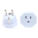 EU to US/Canada Travel Plug Adapter - 3 Pack
