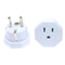EU to US/Canada Travel Plug Adapter - 3 Pack