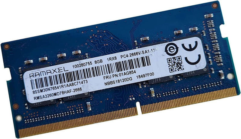 【動作保証】DDR4-2666 16GB(8GB×2) RAMAXEL p82 Ramaxel DDR4 2666MHz PC4-21300 8GB RAM - RMSA3260ME78HAF-2666