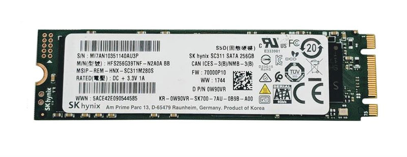 SK hynix SC311 256GB M.2 2280 6Gbps SATA SSD - HFS256G39TNF-N2A0A