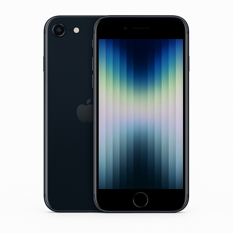 Apple iPhone SE 3rd Gen 128 GB Midnight - Unlocked – The Mobile Base